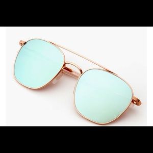 Krewe  Audubon Rose Gold Mirror Polarized